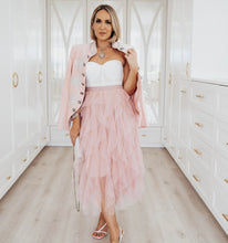 Load image into Gallery viewer, Tulle skirt Waterfall By Molly Exclusive Blush Pink
