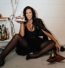 Load image into Gallery viewer, Full Ruffle Tulle Skirt Black