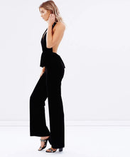 Load image into Gallery viewer, Bec & Bridge Midnight Velvet Jumpsuit - Preloved Designer Consignment