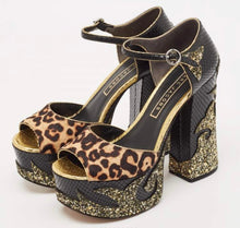 Load image into Gallery viewer, Marc Jacobs Runway Adriana Leopard Platform Sandal - Size 38 Preloved Designer Consignment