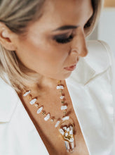 Load image into Gallery viewer, Aurora Pendant Clear Quartz With Fresh Water Pearl