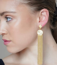Load image into Gallery viewer, GOLD CHANDELIER Earrings