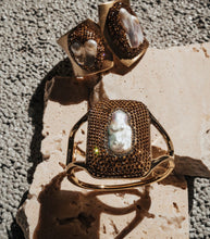Load image into Gallery viewer, Lena Baroque Pearl Luxe Gold Cuff