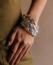 Load image into Gallery viewer, LUMA BANGLE Silver / Preorder