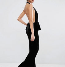 Load image into Gallery viewer, Bec & Bridge Midnight Velvet Jumpsuit - Preloved Designer Consignment