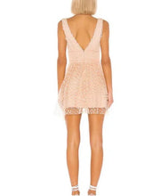 Load image into Gallery viewer, MAJORELLE
Dora Mini Dress In Blush Nude - Preloved Designer Consignment