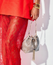 Load image into Gallery viewer, MIRANDA DRAWSTRING TOP HANDLE Champagne