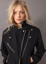 Load image into Gallery viewer, BABE A LICIOUS BIKER JACKET - BLACK By Joey The Label