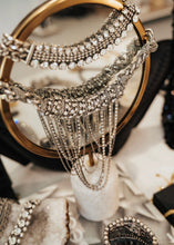 Load image into Gallery viewer, BCBG MAXAZRIA Gold and Silver Knotted Multi Chain Fringe Necklace