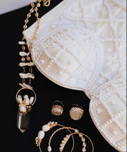 Load image into Gallery viewer, Aurora Pendant Clear Quartz With Fresh Water Pearl