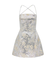 Load image into Gallery viewer, Manning Cartell PRECIOUS METAL MINI DRESS Size 8 - Preloved Designer Consignment