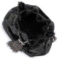 Load image into Gallery viewer, SYLVIA MESH POUCH Black