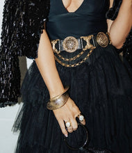 Load image into Gallery viewer, Luna Oversized Pearl Gold Dress Ring