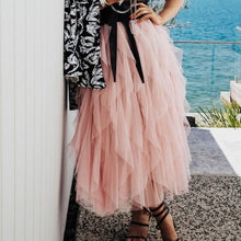 Load image into Gallery viewer, Tulle skirt Waterfall By Molly Exclusive Blush Pink
