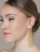 Load image into Gallery viewer, Pearl Chandelier Earrings
