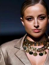 Load image into Gallery viewer, Sass And Bide Gold Hardware Collar
