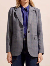 Load image into Gallery viewer, Scout jacket - sapphire check - Preloved Designer Consignment

