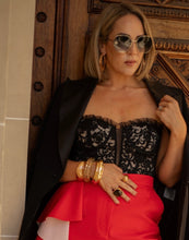 Load image into Gallery viewer, Moschino For H&amp;M Logo Hoops Gold
