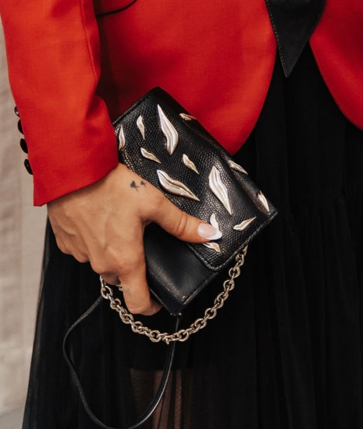 Dianne Von Furstenberg Mini Lips Clutch Crossbody - Preloved Designer Consignment