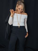 Load image into Gallery viewer, OLIVER STRUCTURED CROSS PANTS - BLACK By Cazinc The Label
