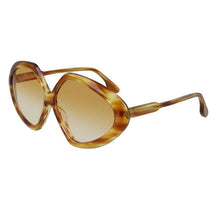 Load image into Gallery viewer, Victoria Beckham Blonde Havana/Honey Gradient Lenses

