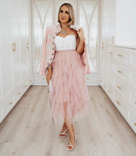 Load image into Gallery viewer, Tulle skirt Waterfall By Molly Exclusive Blush Pink
