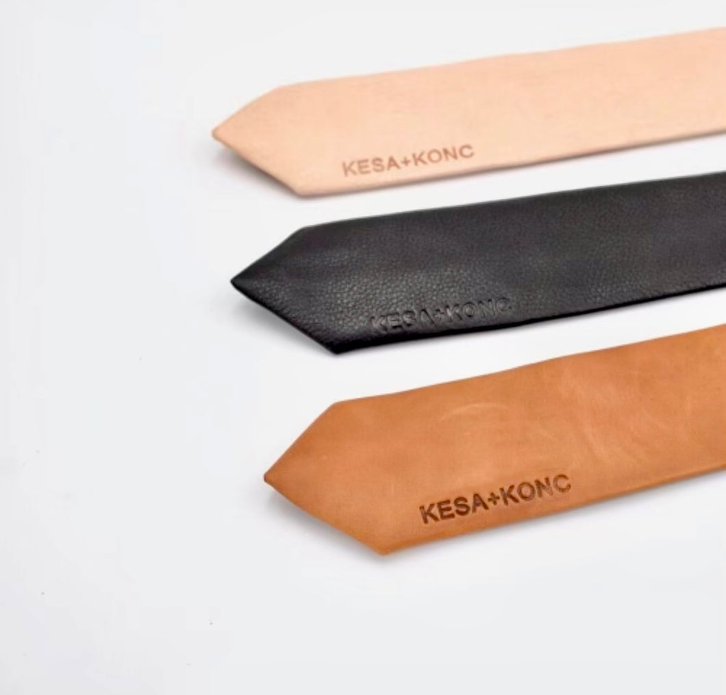 Leather Ties By Kesa & Konc