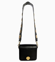 Load image into Gallery viewer, SOUTH  BEACH SHELL SHOULDER BAG - BLACK
