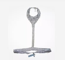 Load image into Gallery viewer, Maxazaria Silver Hardware Body Harness
