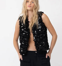 Load image into Gallery viewer, SPLENDOUR VEST - BLACK By Joey The Label

