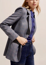 Load image into Gallery viewer, Scout jacket - sapphire check - Preloved Designer Consignment
