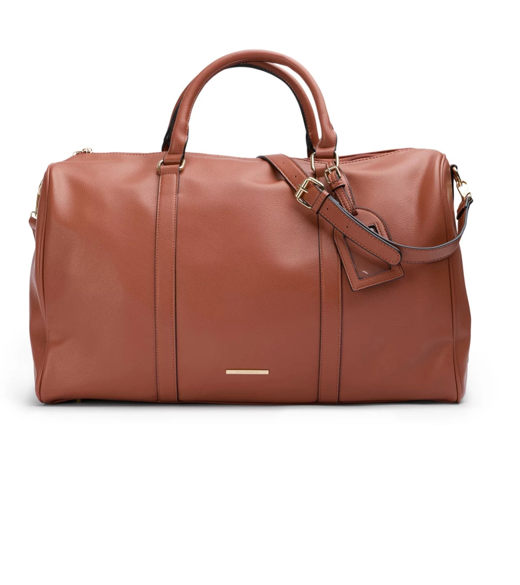 Tony Bianco Women's Harper
Weekender Bag - Tan - Preloved Designer Consignment