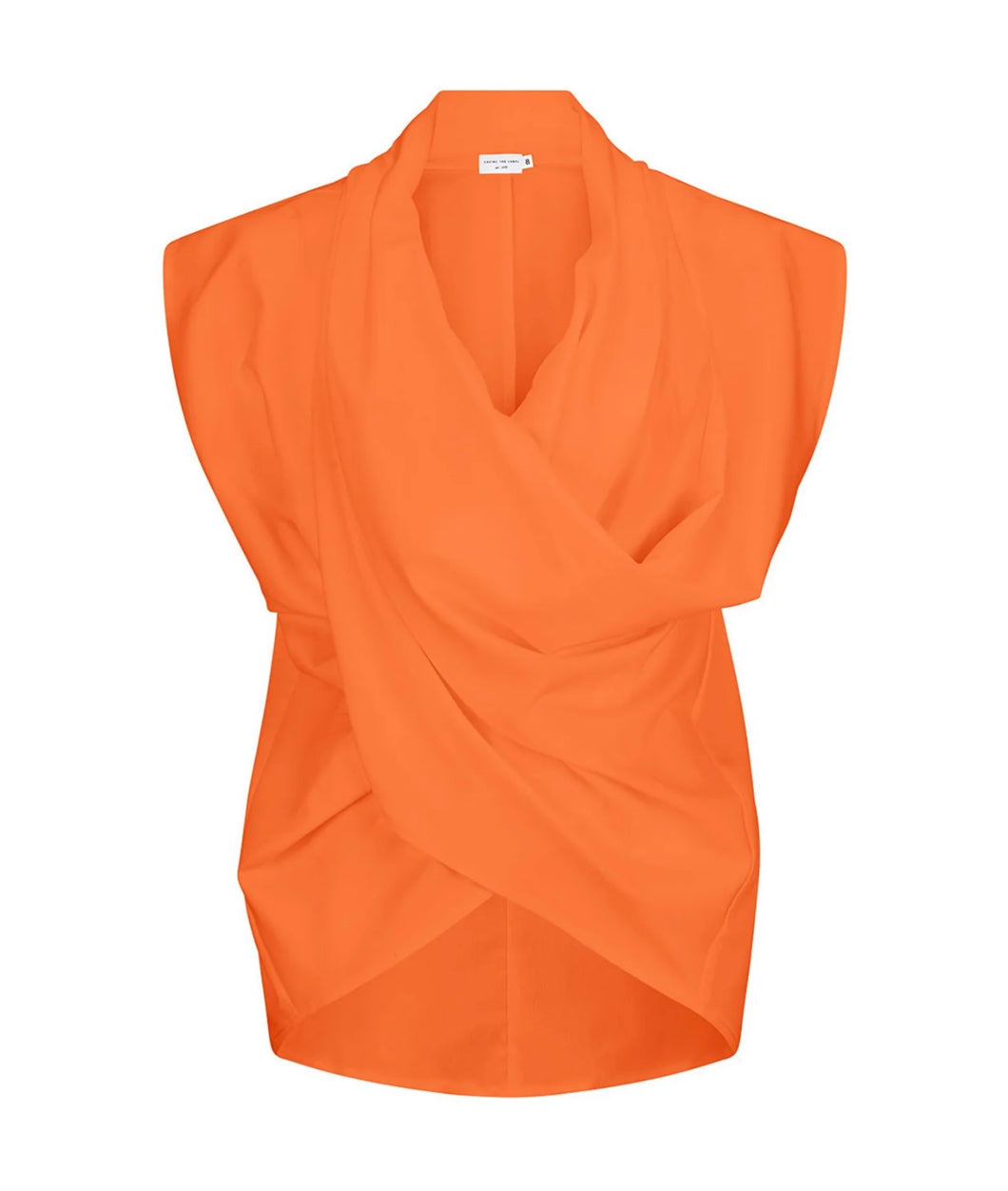 Chelsea Top By Cazinc The Label Orange