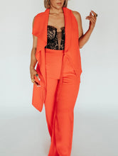 Load image into Gallery viewer, ALIZA VEST - RED By Cazinc The Label
