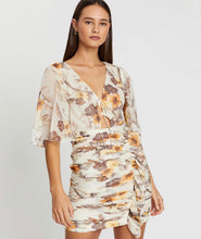 Load image into Gallery viewer, Marquis Flutter Sleeve Mini Dress Shona Joy - Preloved Designer Consignment
