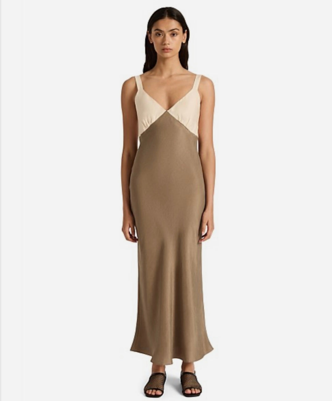 NUDE LUCY
SESHNI TENCEL SLIP DRESS- Preloved Designer Consignment