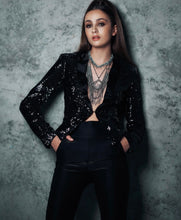Load image into Gallery viewer, Fedella Sequin Blazer
