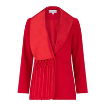 Load image into Gallery viewer, KINGSLEY TAILORED BLAZER - RED By Cazinc The Label
