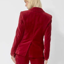 Load image into Gallery viewer, Velvet Ringmaster Blazer By Joey The Label Ruby
