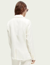Load image into Gallery viewer, Scotch &amp; Soda Single Breasted White Tailored Blazer -Preloved Designer Consignment
