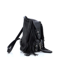Load image into Gallery viewer, Saint Laurent Fringed Festival Backpack YSL
