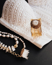 Load image into Gallery viewer, Aphrodite Pearl Quartz Layered Necklace

