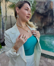 Load image into Gallery viewer, Harlin Layered Pearl Necklace
