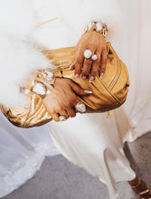 Load image into Gallery viewer, Georgia Baroque Pearl Luxe Gold Cuff
