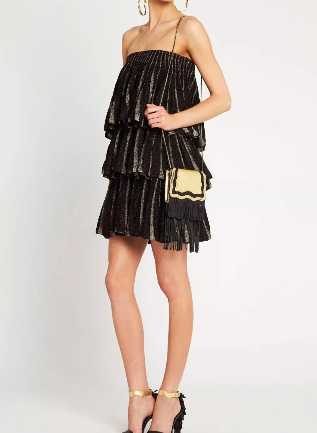 SASS & BIDE 
Ric Rac Fringed Leather Bag Limited Edition