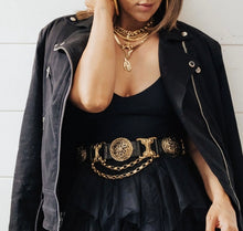 Load image into Gallery viewer, Streets Ahead Vintage Medallion Belt - Preloved
