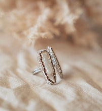 Load image into Gallery viewer, Preorder ]Biwa White Pearl Statement Ring Silver
