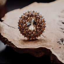 Load image into Gallery viewer, Champagne  Oversized Dress Ring
