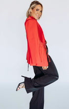 Load image into Gallery viewer, KINGSLEY TAILORED BLAZER - RED By Cazinc The Label
