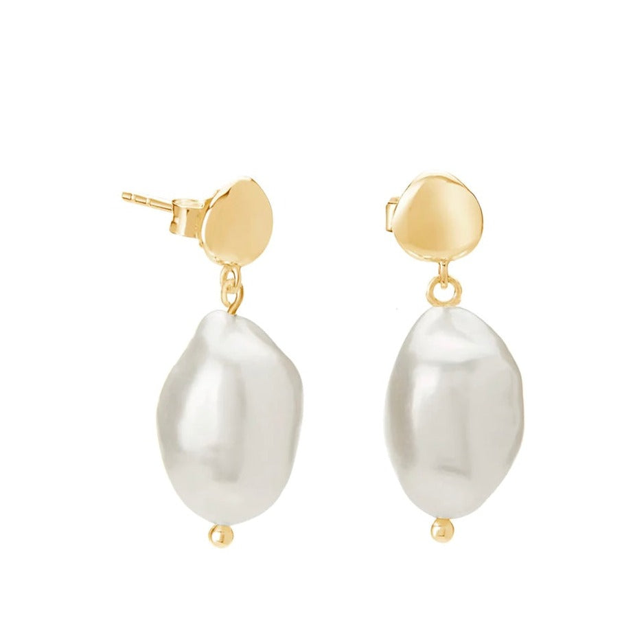 Halcyon Small Pearl Earrings By Earrings